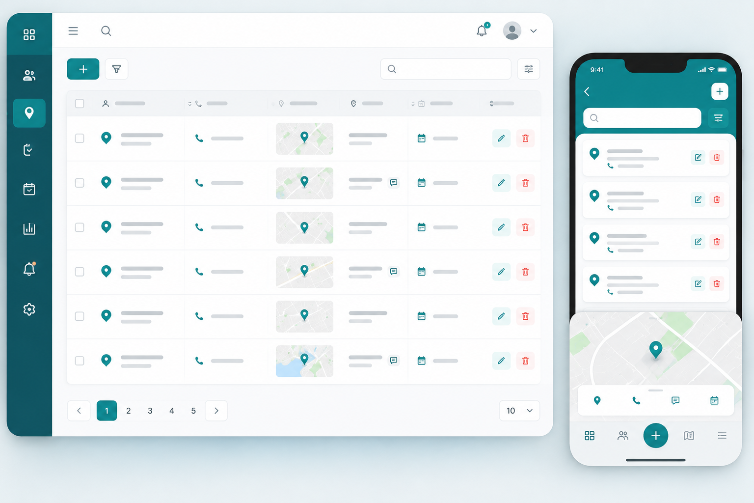 Manadeb - Field Agents and Visit Management App