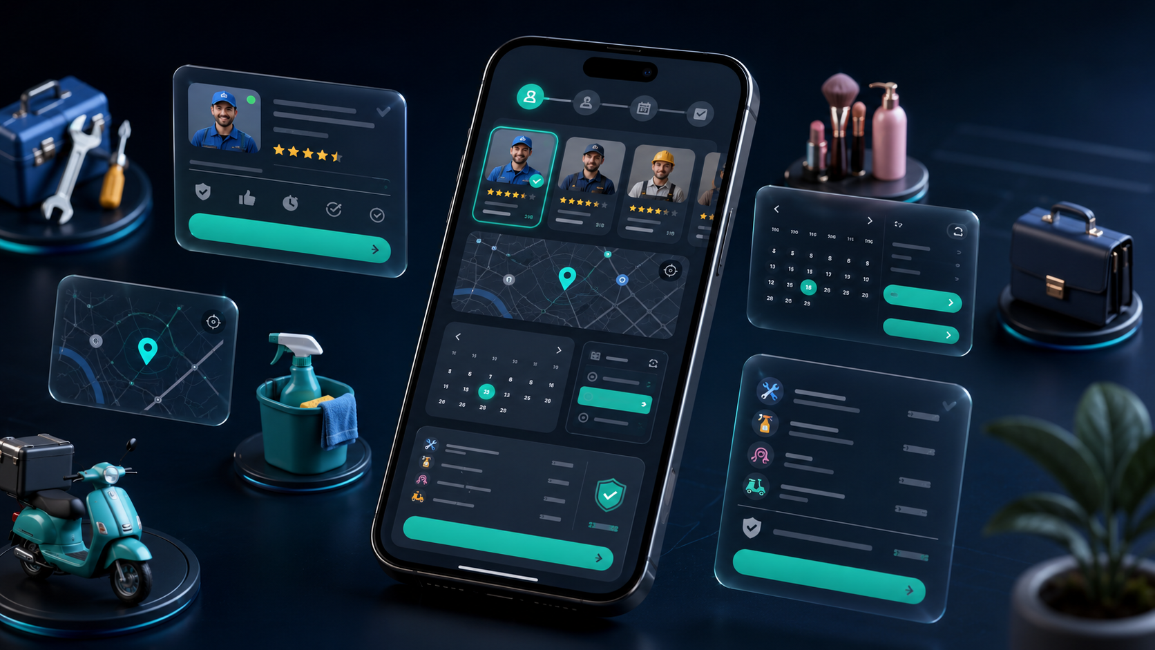 Multi Services - Service Marketplace Backend API