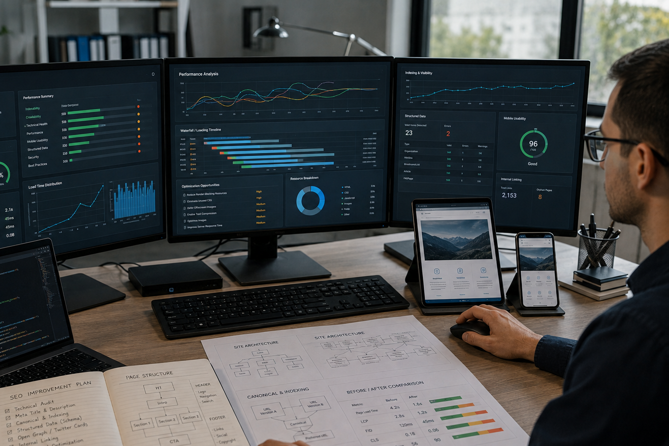 SEO and Website Optimization